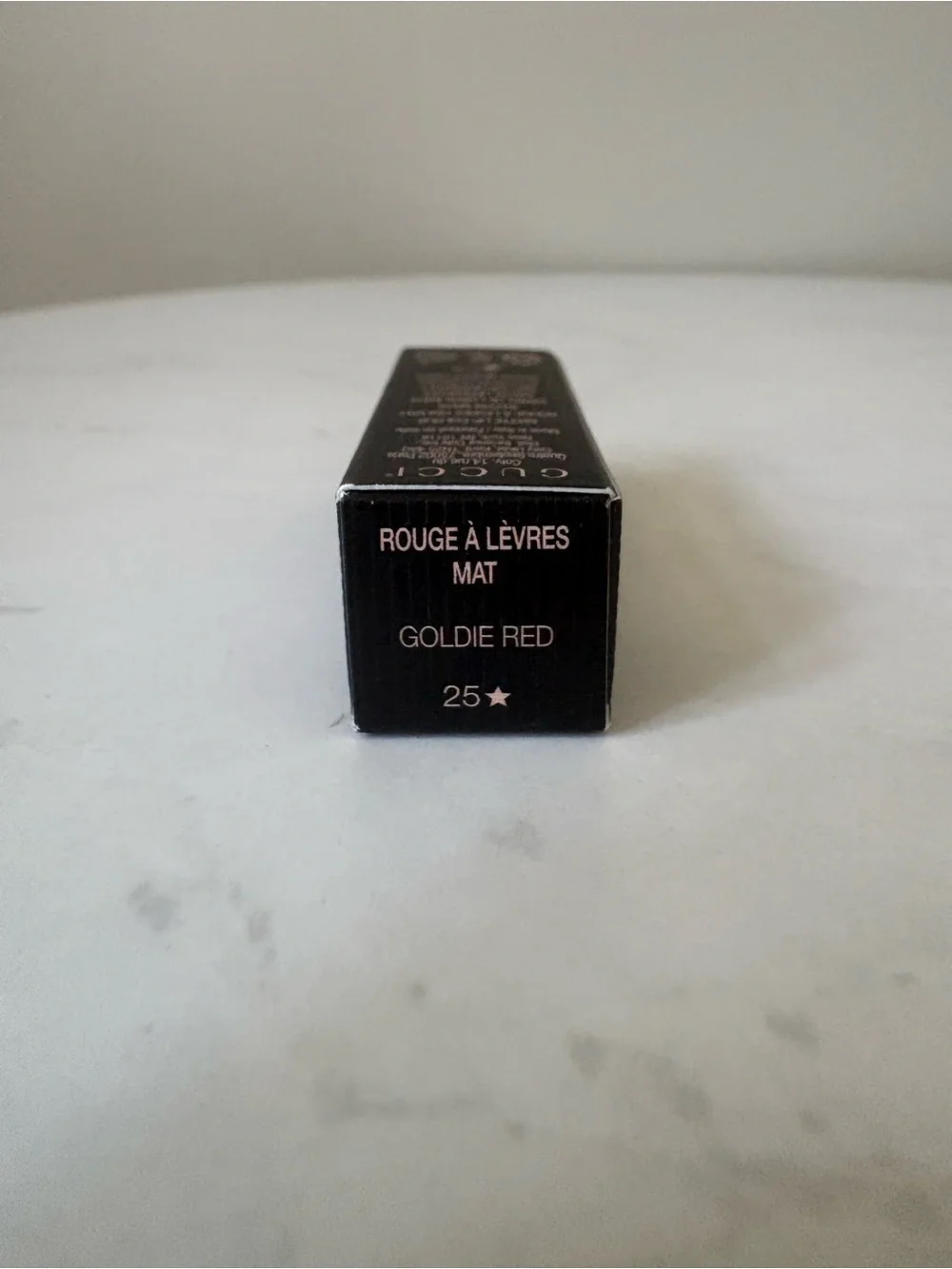 Gucci Mini Matte Lipstick, Goldie Red #025, 1G
